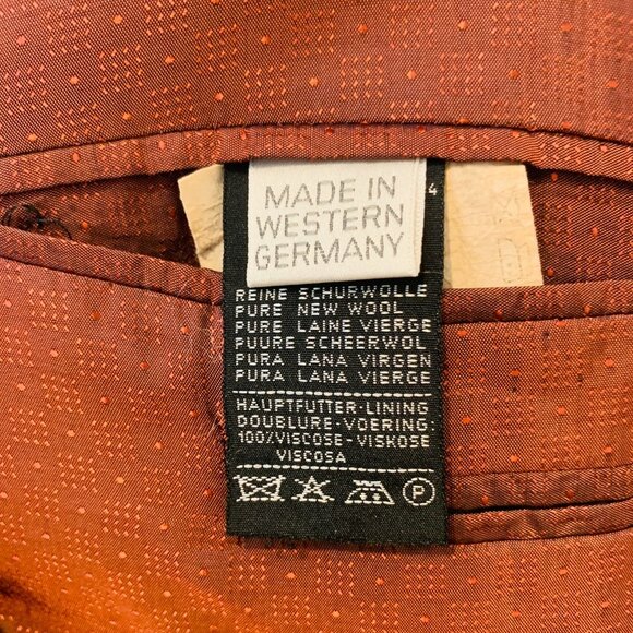 Austin Reed Double Breasted Blazer Suit Jacket Navy with Buttons Wool Vintage - Picture 7 of 16